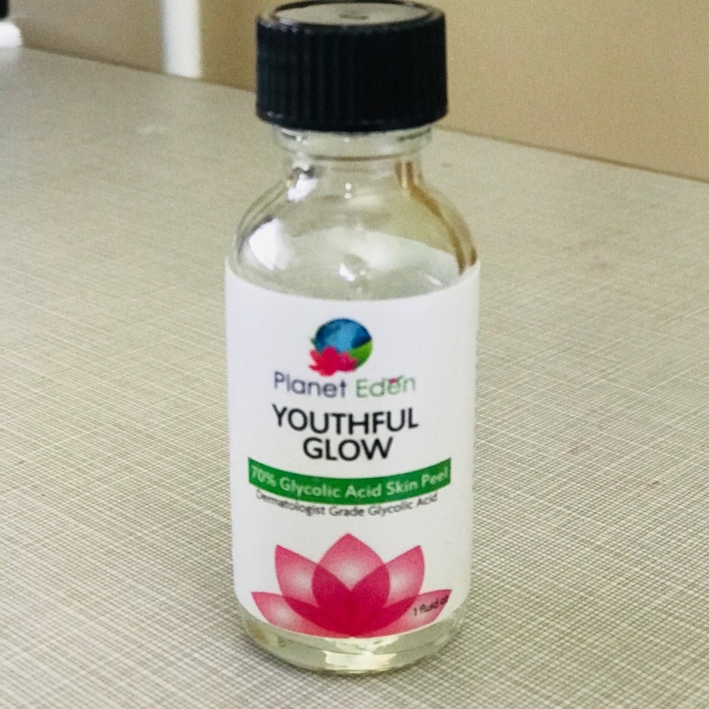 70% Glycolic Acid Skin Peel Youthful Glow